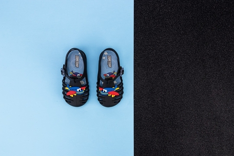 Sandália Infantil Menino Frad 1942 Preto