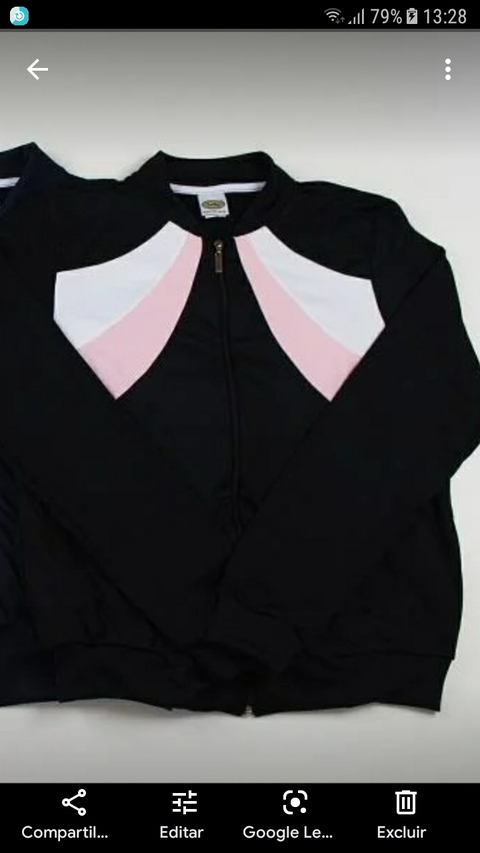 Jaqueta Feminina Telly Malha Confort 7381 Preto