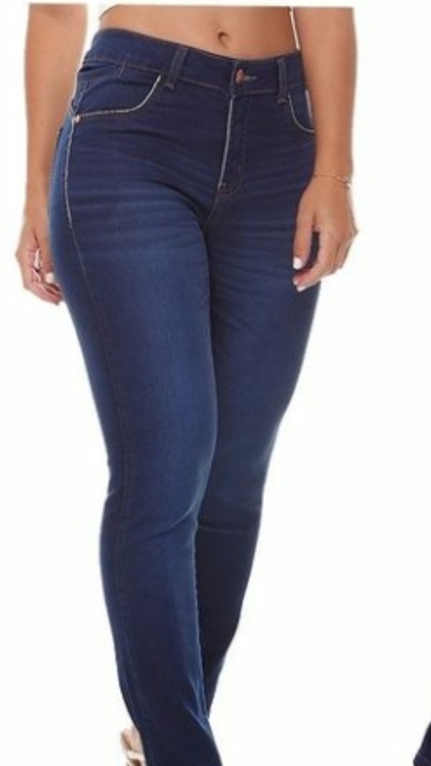 Calça Feminina PRS Cigarrete 422811 Jeans Com Elastano