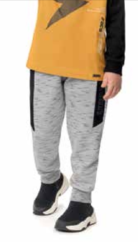 Calça Juvenil Masculino Angerô Moletom 21169 Mescla