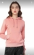 Moletom Feminino Facinelli Com Capuz 670271 Rosa/Preto/Verde Escuro/Marinho