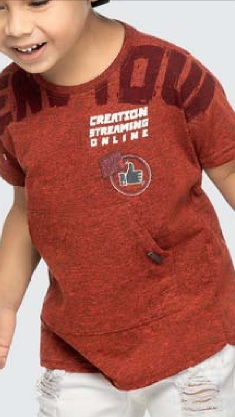 Camiseta Infantil Menino Angerô Vulcano 21207 Moranga 03