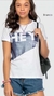Blusa Juvenil Feminina Mod.Me Estampa Foil 23116 Branco 14 na internet