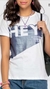Blusa Juvenil Feminina Mod.Me Estampa Foil 23116 Branco 14