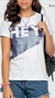 Blusa Juvenil Feminina Mod.Me Estampa Foil 23116 Branco 14 - comprar online