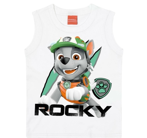 Regata Infantil Menino Malwee Patrulha Canina 1000083243 Branco 3