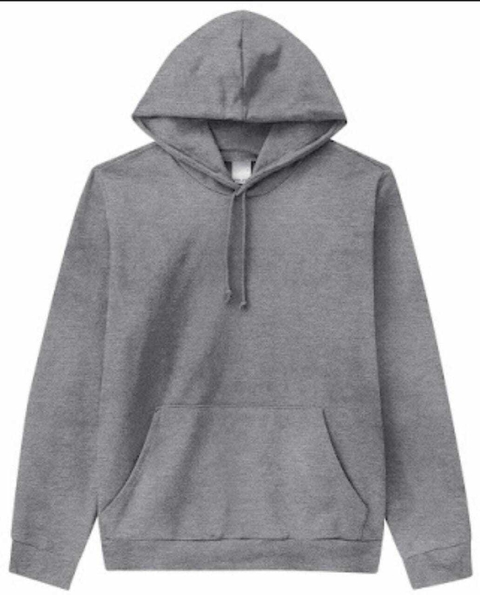 Moletom Masculino Malwee Canguru Capuz Tradicional 54825 Mescla/Preto/Mescla Claro