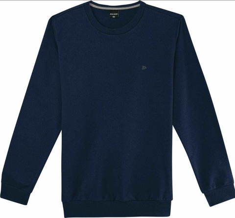 Moletom Masculino Malwee Tradicional 98611 Marinho/Mescla/Preto/Azul