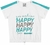 Blusa Infantil Feminina Angerô Malha Holly Det Regulador 22173 Branco/Cupcake/Preto - comprar online