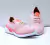 Tênis Feminino Activitta Caminhada Tecido 4802.122 Preto/Rosa