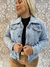 Jaqueta Feminina DPL Jeans Forrada 2034 Jeans Claro - comprar online