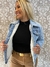 Jaqueta Feminina DPL Jeans Forrada 2034 Jeans Claro
