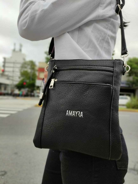 Cartera Amayra bandolera 0315 negra