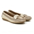 Mocasin 1163 SUCRE PLATINO - LOLA MORA CALZADOS