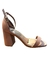 SANDALIA CON TALON Y PULSERA 6409 VIZZANO - tienda online