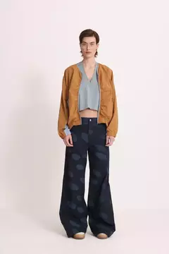 PANTALON PATA ANCHA PINCELADA en internet