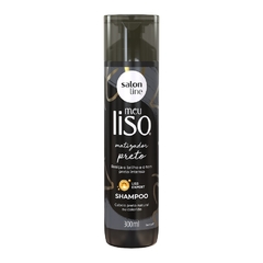Shampoo Meu Liso Matizador Preto 300ml Salon Line