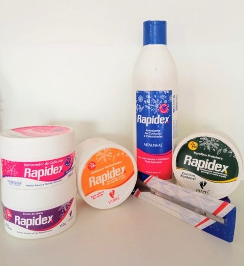 Kit Spa Dos Pés Rapidex 6 Peças