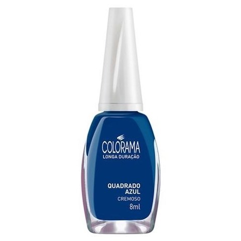 Esmalte Colorama Cremoso Cor Quadrado Azul