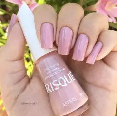 Esmalte Risqué Rosa Cremoso Astral 8ml - comprar online