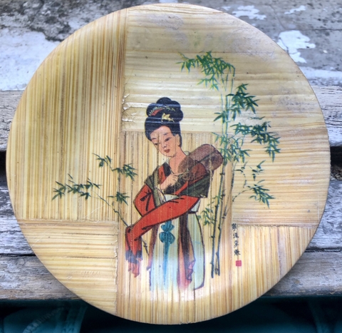 Posa cuencos de Bambu