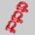 Grillete Circular Rojo para Eslinga 3/4 '' - comprar online