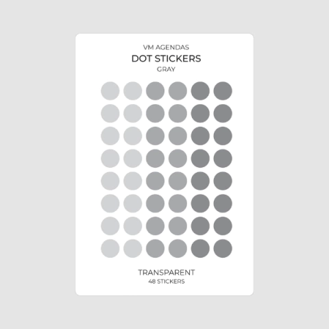 Stickers Dot | GRAY - comprar online
