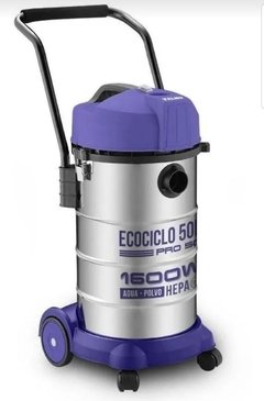 Aspiradoras YELMO 1600W 50L INOX AS-3350
