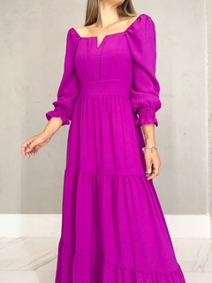 Vestido Sabrina Fúcsia na internet