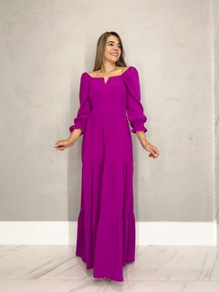 Vestido Sabrina Fúcsia - Asteria