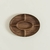 COPETINERO 5 DIVISIONES DE PP SIMIL MADERA NOGAL 22,5X30X3 CM - comprar online