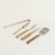 SET DE ASADO EN ESTUCHE 4 PIEZAS CABO MADERA - comprar online