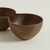 COPETINERO DOBLE DE PP SIMIL MADERA NOGAL 12,5X25X7 CM en internet