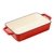 Fuente Roja Esmaltada C/ Asas 30x22cm Volf - comprar online
