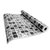 Rollos De Pvc Autoadhesivo New Tak Marmol Venecitas Blanco y Negro en internet