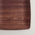 BANDEJA CUADRADA DE PP SIMIL MADERA NOGAL 23,5X2,5 CM - comprar online