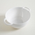 BOWL DE MELAMINA BLANCA 22.3X12CM