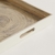 BANDEJA CUADRADA DE BAMBOO TUAN CREAM 35X35X5 CM - comprar online