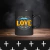 Caneca Preta Lettering - Diversas palavras