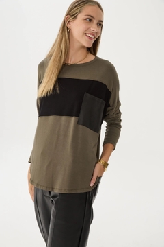 Remera M/L Bárbara- Verde
