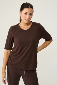 Remera Manga 3/4 Debbie