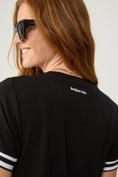 Remera Agata- Negro - comprar online