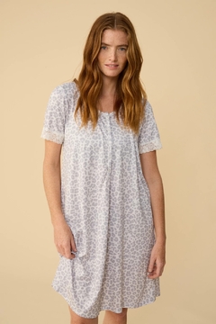 Camison M/C Print- Crudo - comprar online