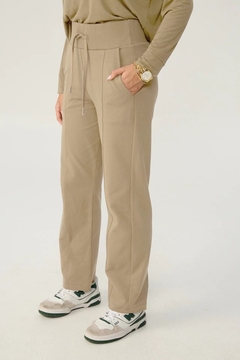 Pantalon Recto Feel- Avellana