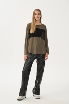 Remera M/L Bárbara- Verde - comprar online