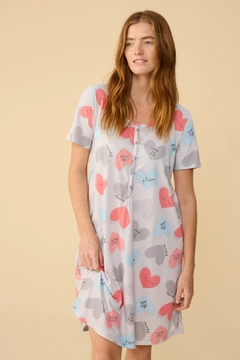 Camison Lucy- Rojo - comprar online