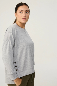 Buzo Delhi- Gris - Marìa Eugenia