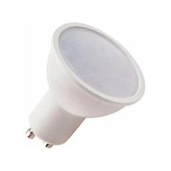 Embutido Redondo Cromo de 1 luz + lámpara LED GU10 7W en internet