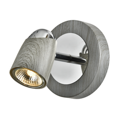 Aplique Grey LED GU10 una luz