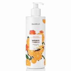 Body Milk Naranja Y Vainilla